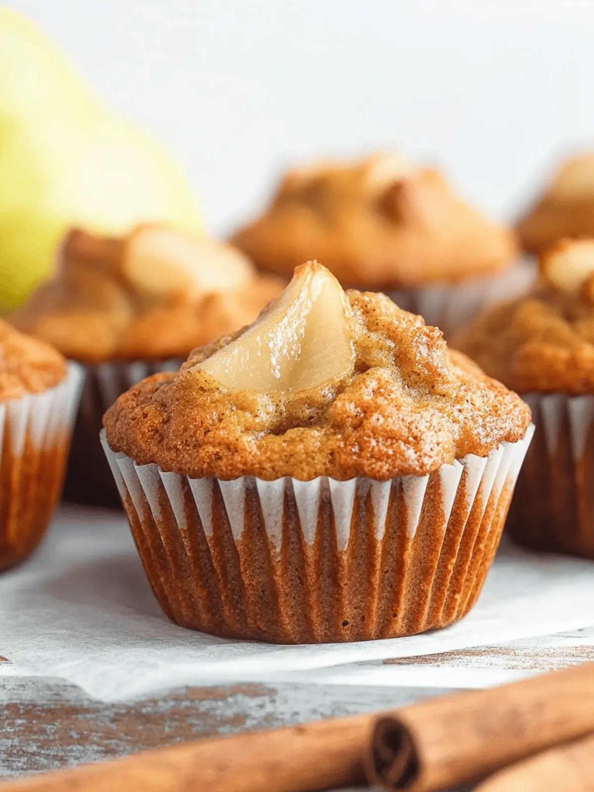 Spiced Pear Muffins: Your Healthy Breakfast Game-Changer 5 Spiced Pear Muffins