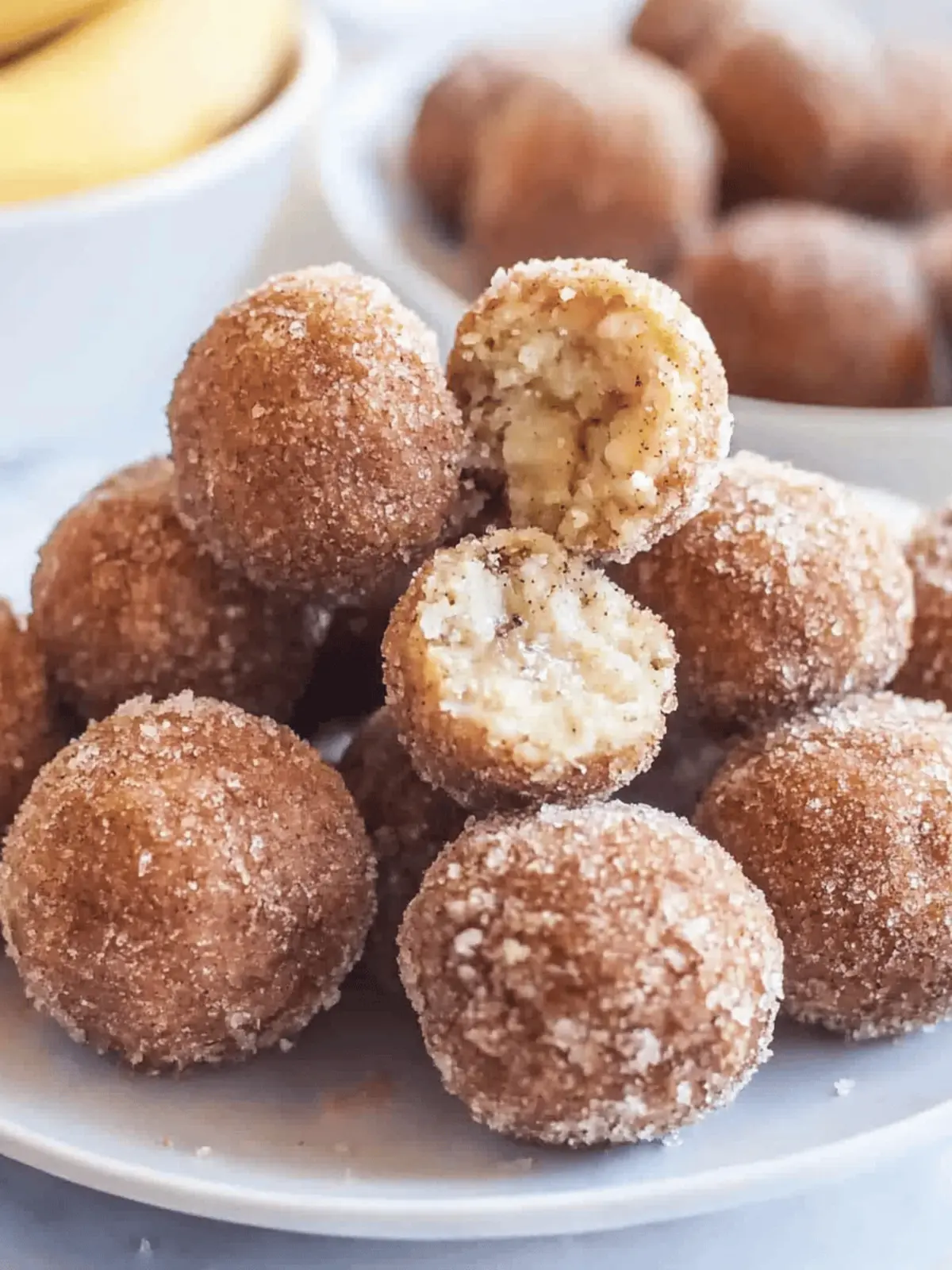 Banana Maple Munchkins