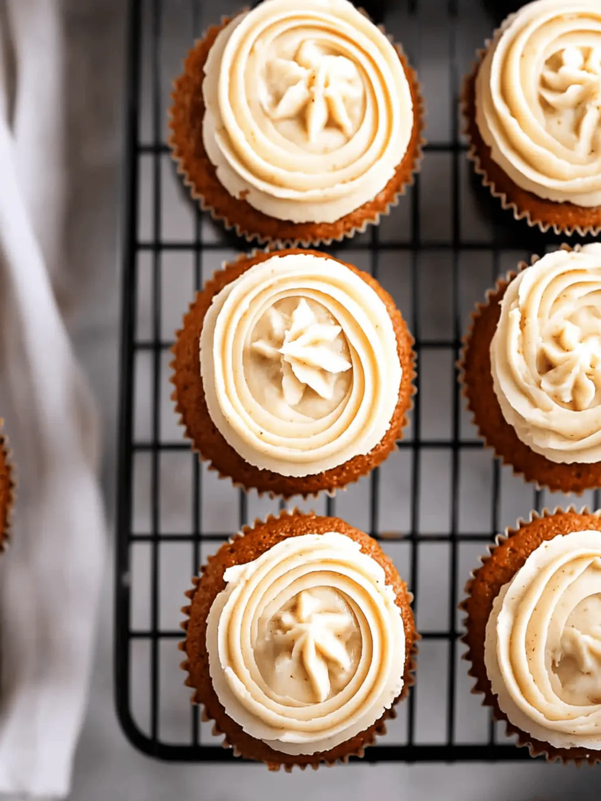 Pumpkin Cupcakes with Browned Butter Maple Frosting