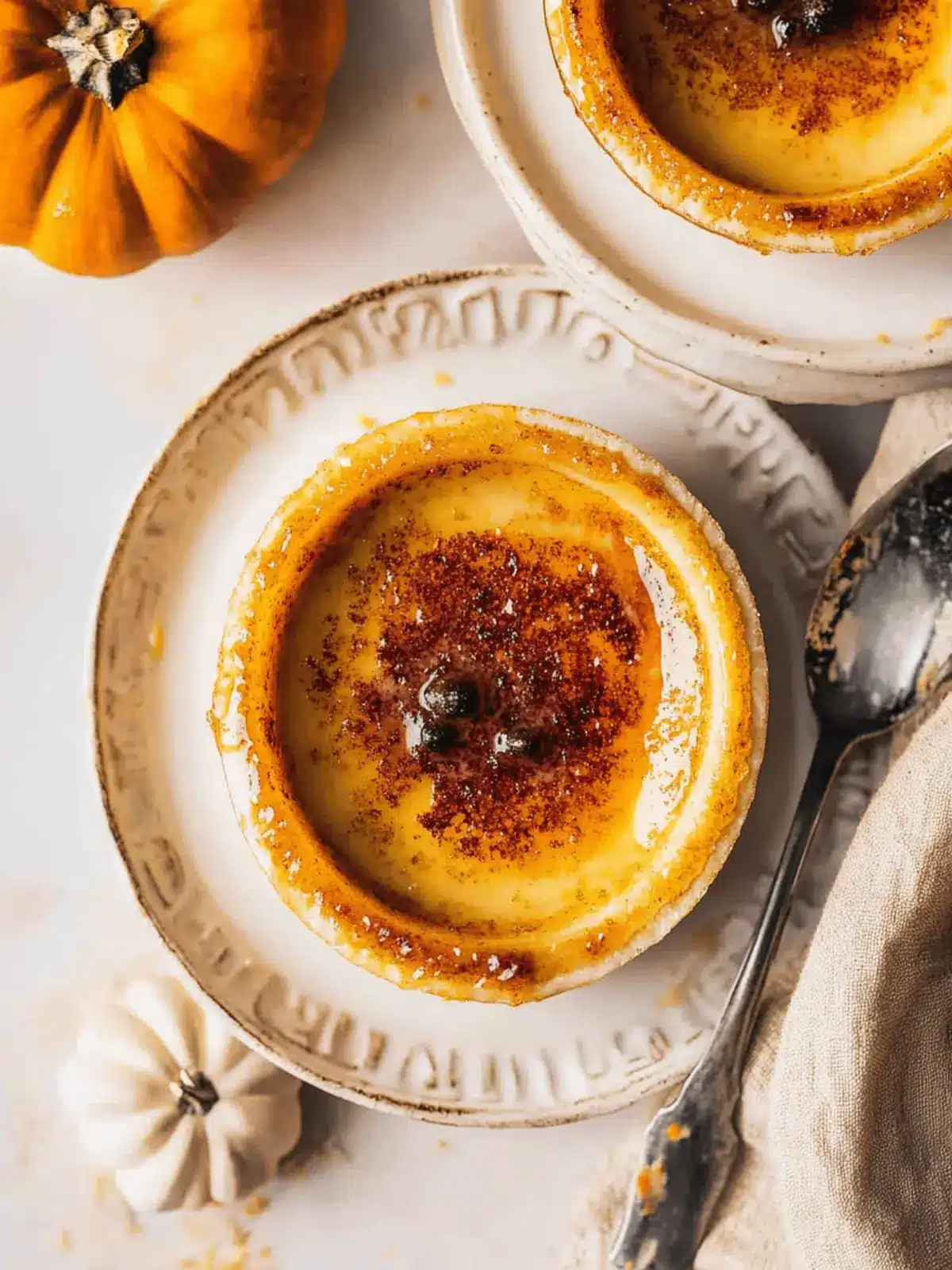 Pumpkin Creme Brulee