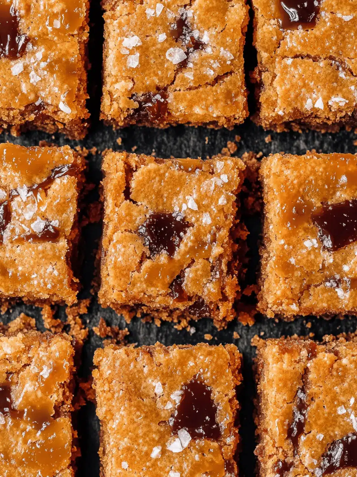 Pumpkin Caramel Blondies