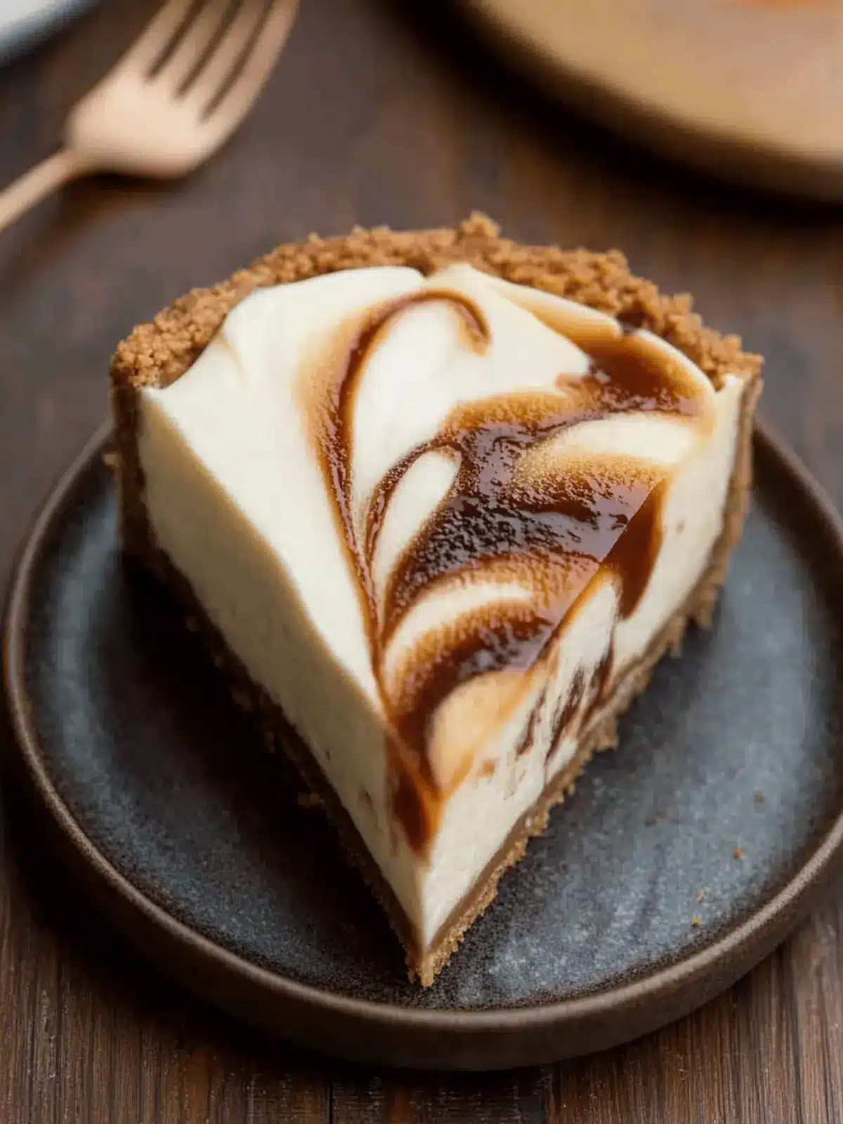 Apple Butter Cheesecake {No Bake}