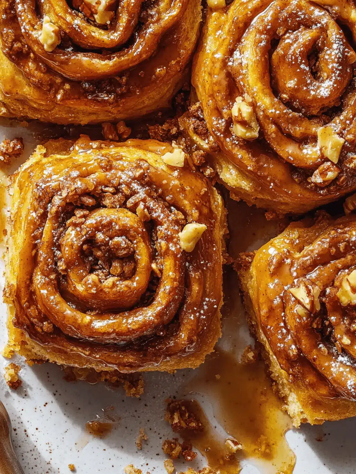 Pumpkin Sticky Buns