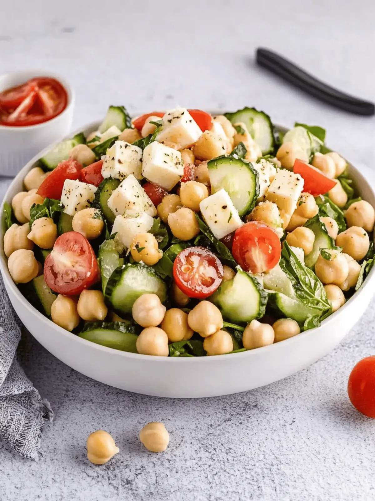 Ensalada de garbanzos