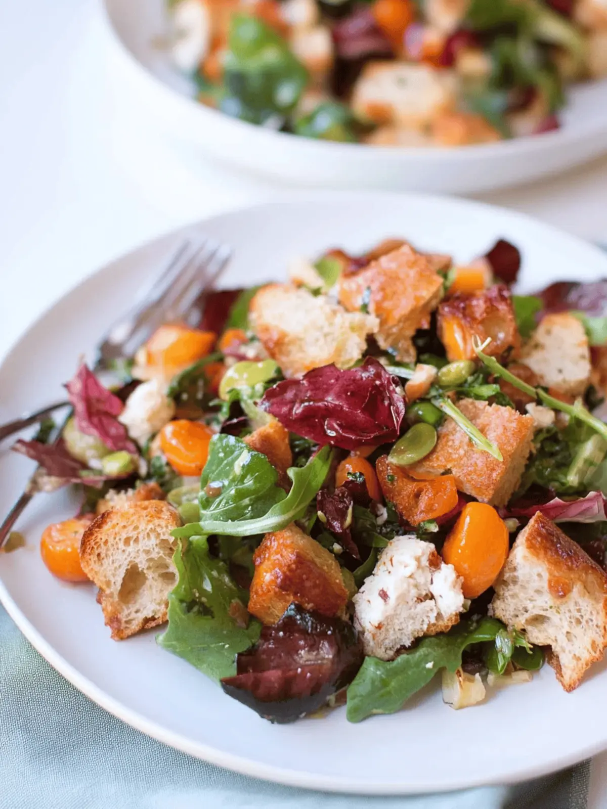 Fall Panzanella Salad