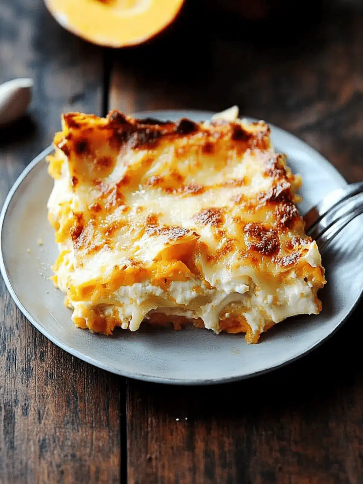 Roasted Butternut Squash Lasagna