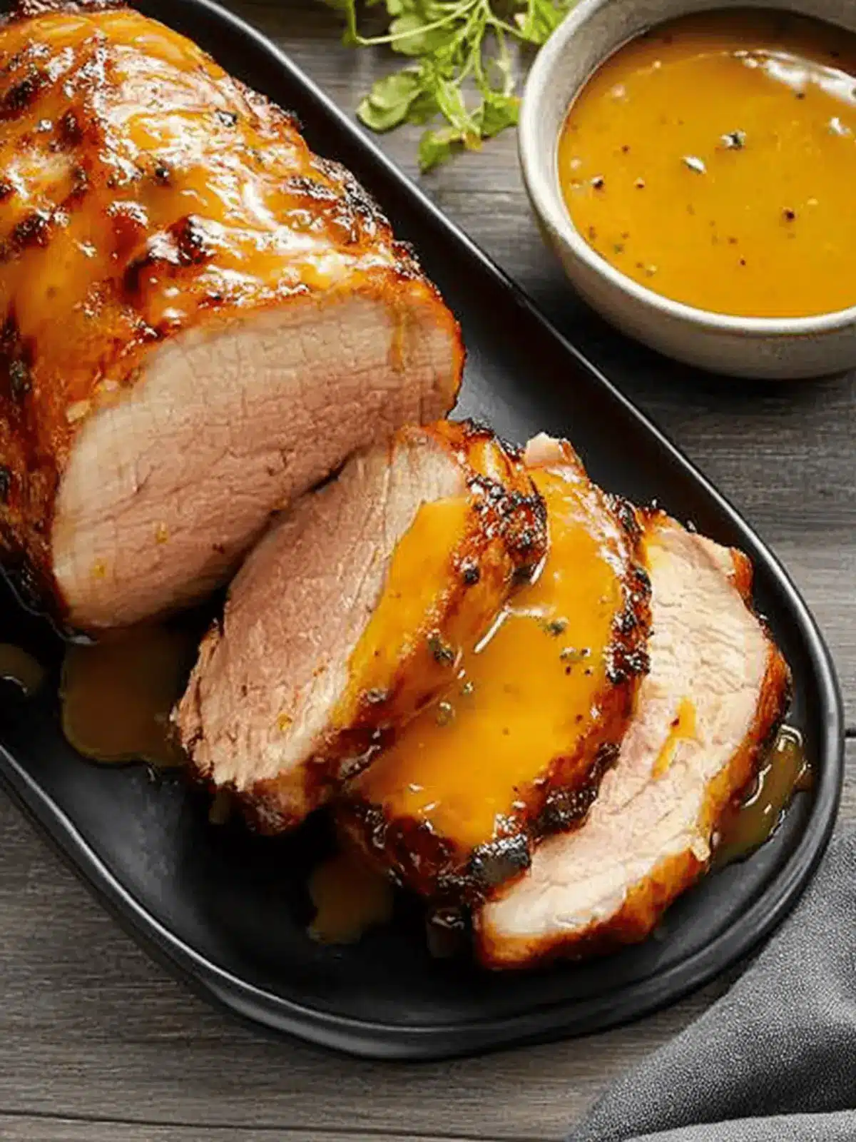 Orange-Glazed Pork Loin