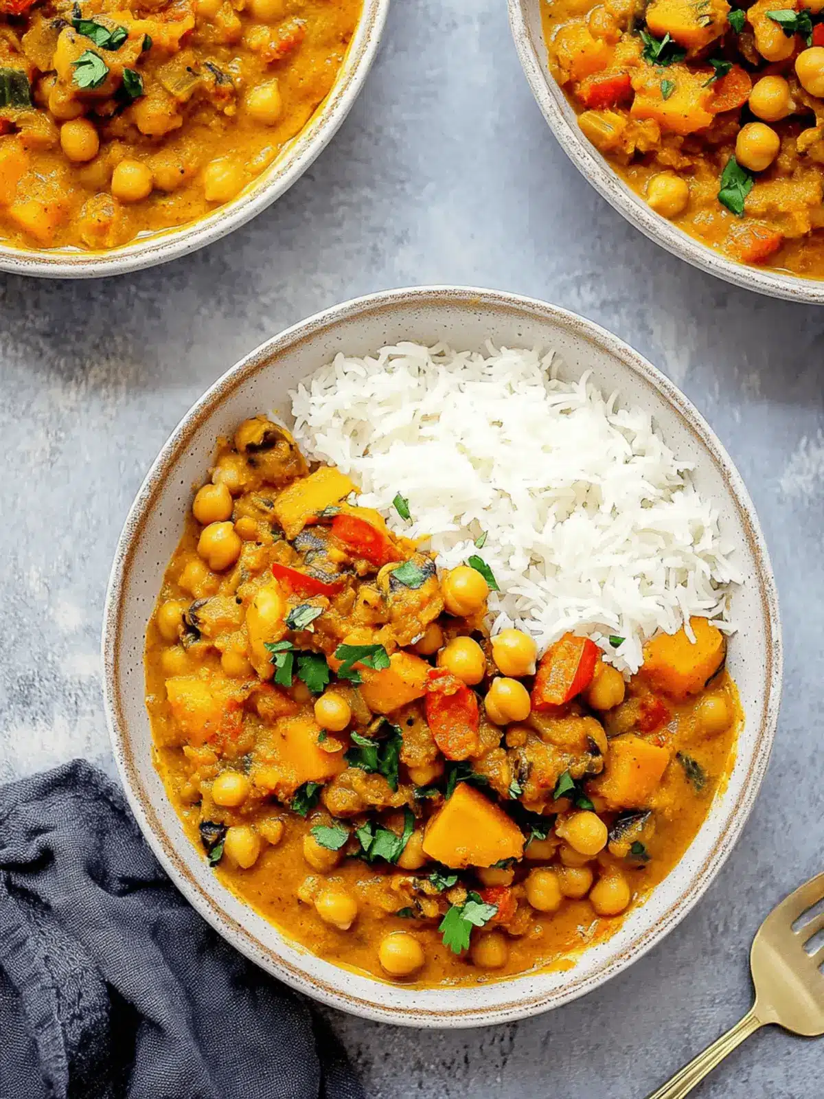 Pumpkin Chickpea Curry