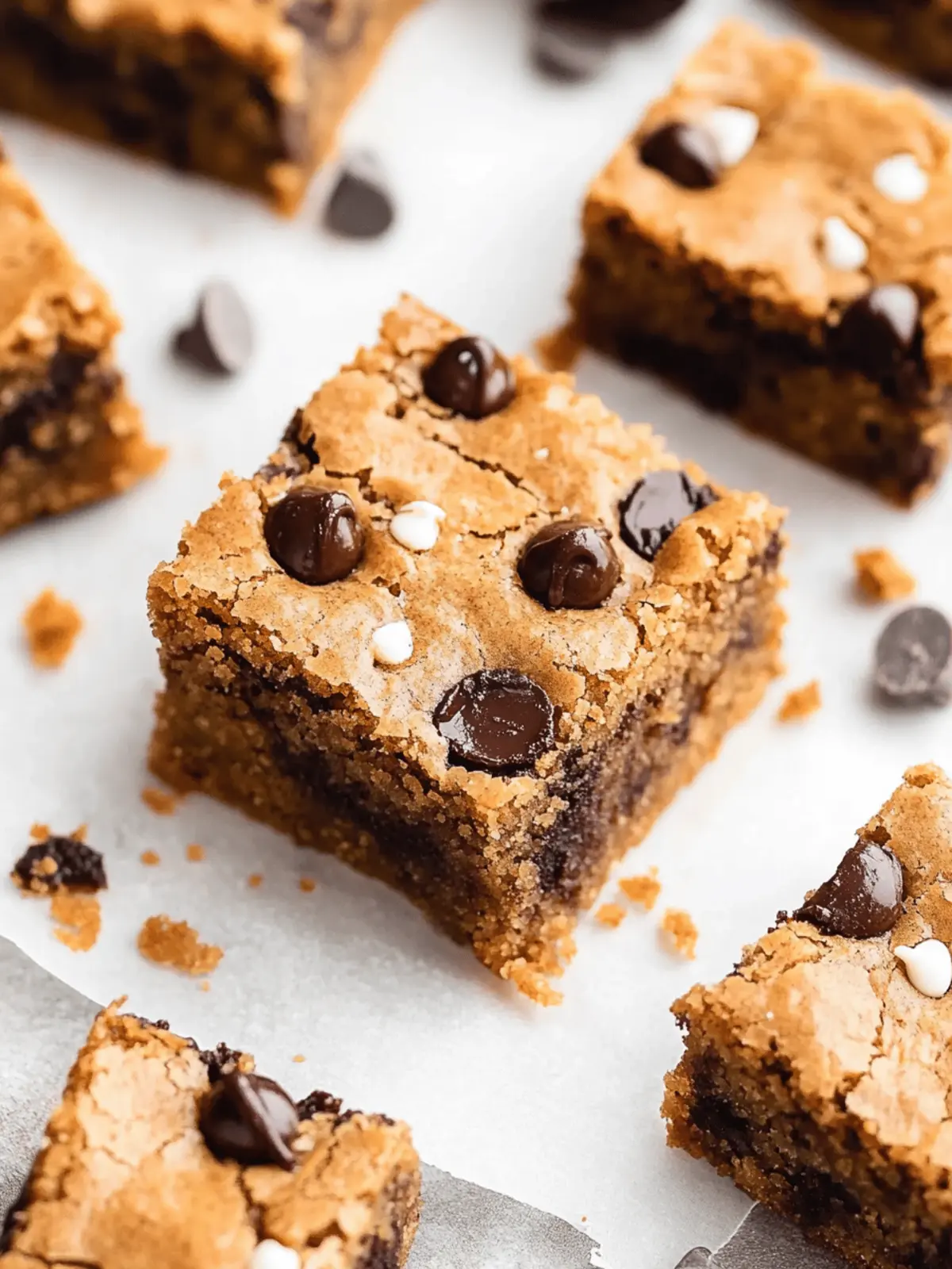 Pumpkin Chocolate Chip Blondies