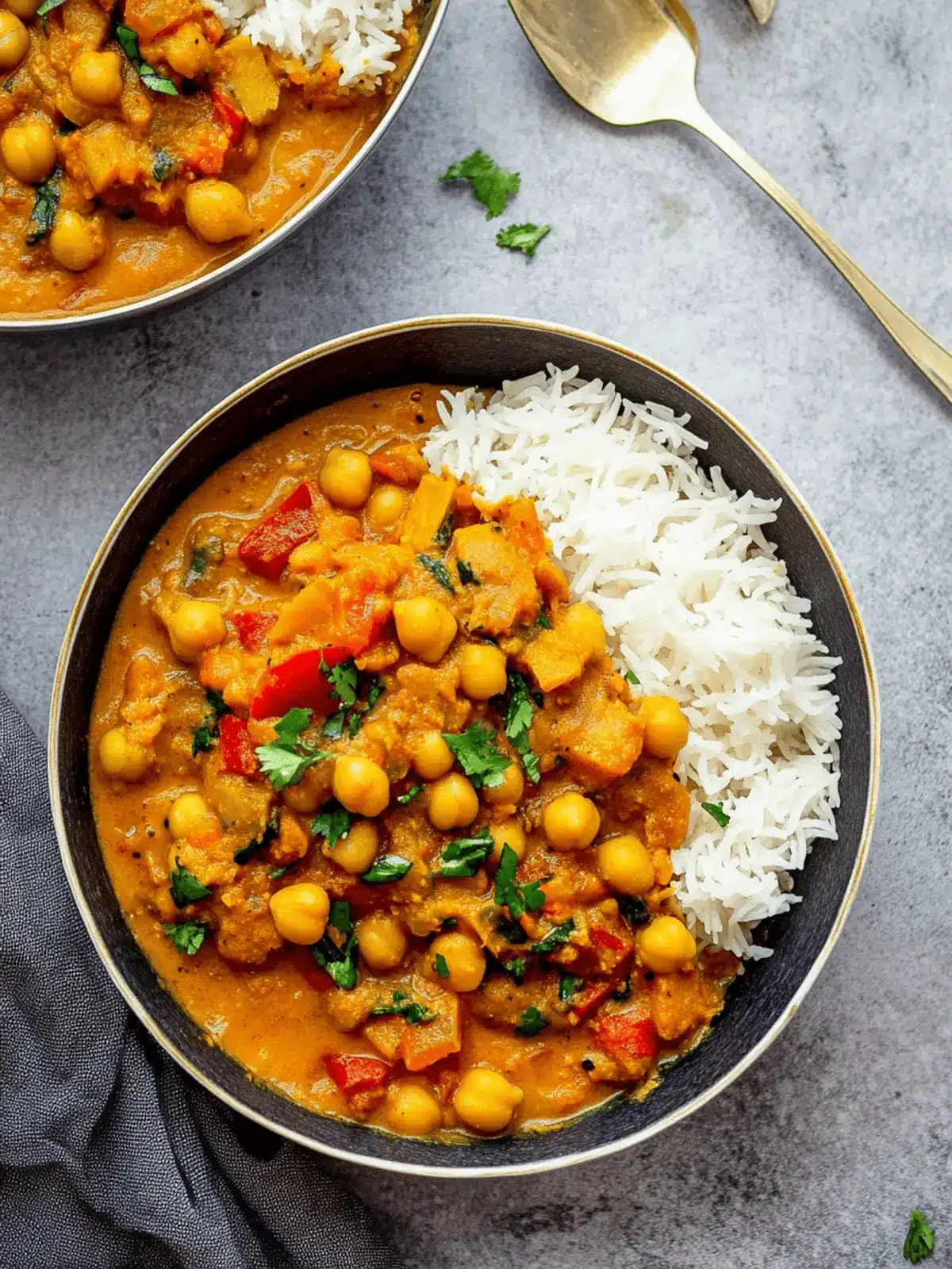 Pumpkin Chickpea Curry
