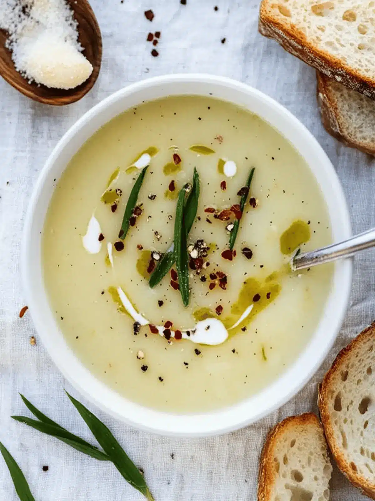 Creamy Potato and Parsnip Soup
