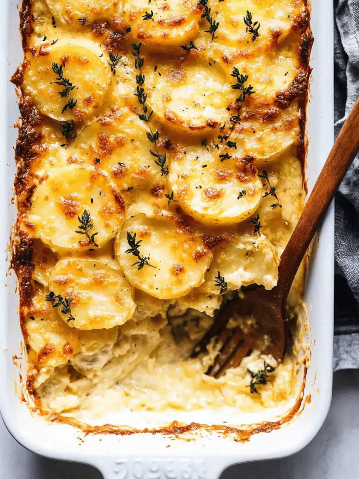 Gruyere Potatoes Au Gratin