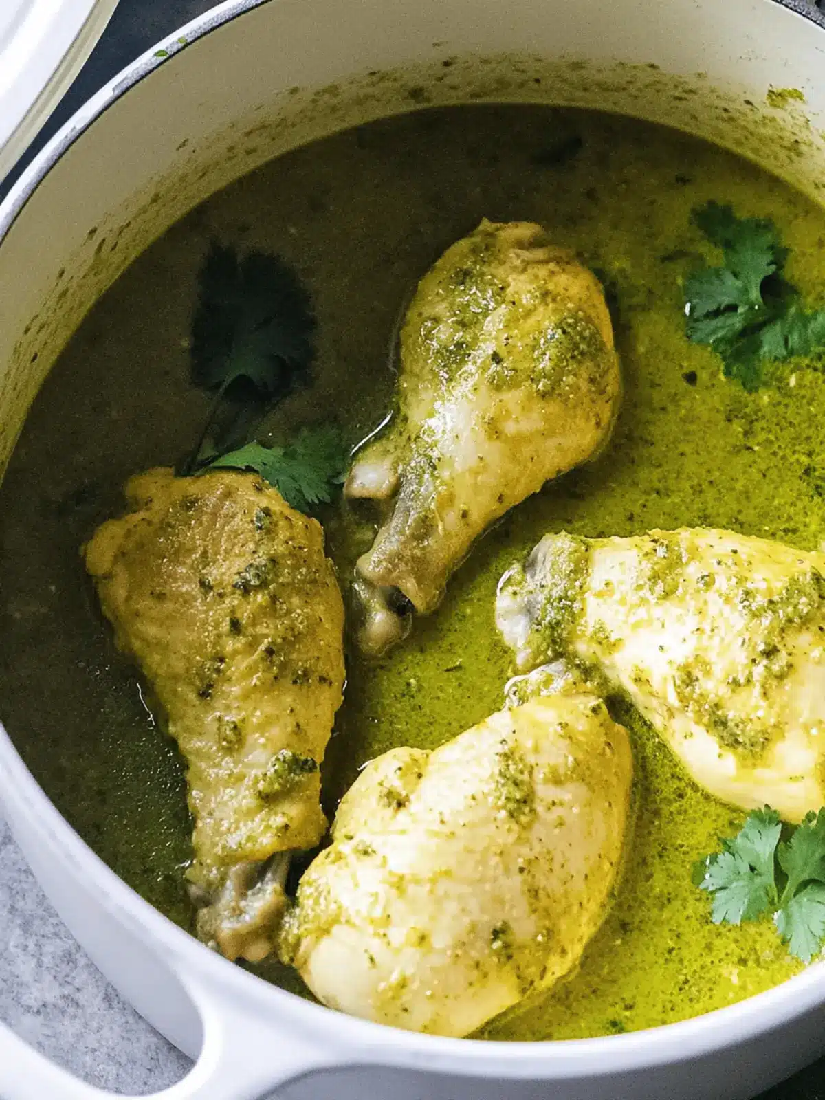 Pollo en Salsa Verde