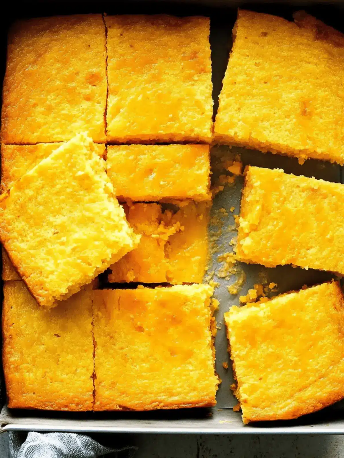 Sopa Paraguaya (Cheesy Cornbread)