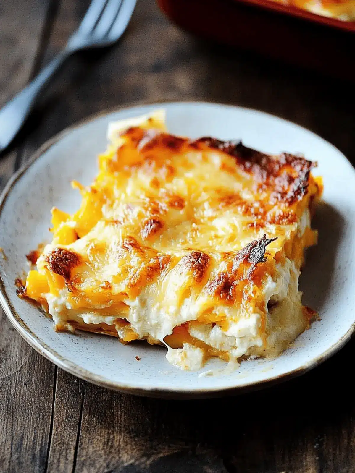 Roasted Butternut Squash Lasagna