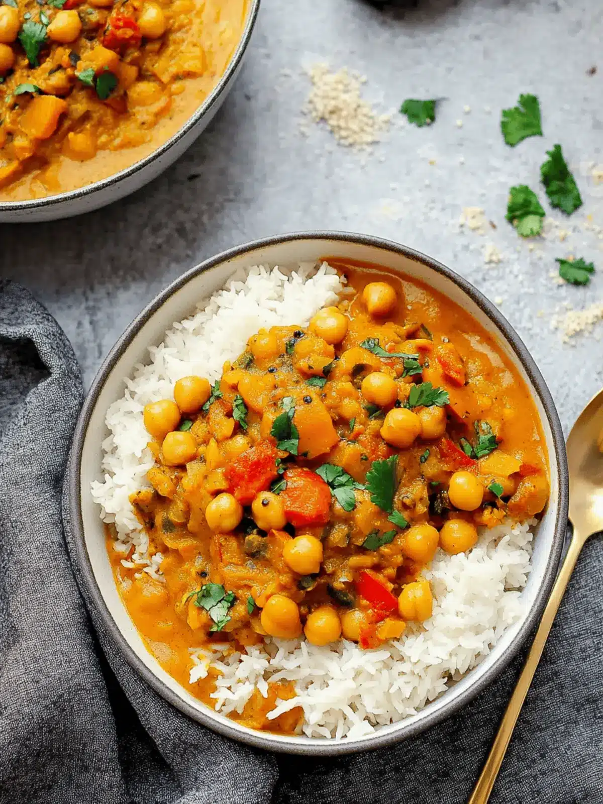 Pumpkin Chickpea Curry