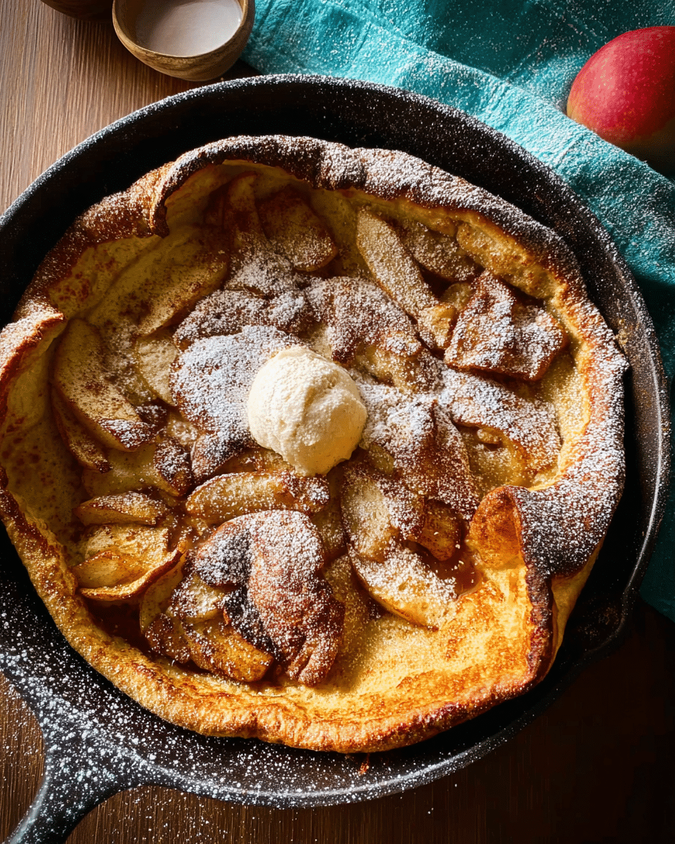 Apple Cinnamon Dutch Baby