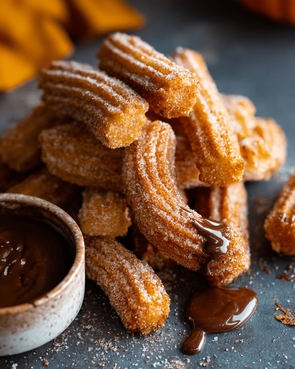Baked Pumpkin Churros