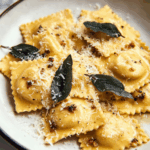 Brown Butter Pumpkin Ravioli