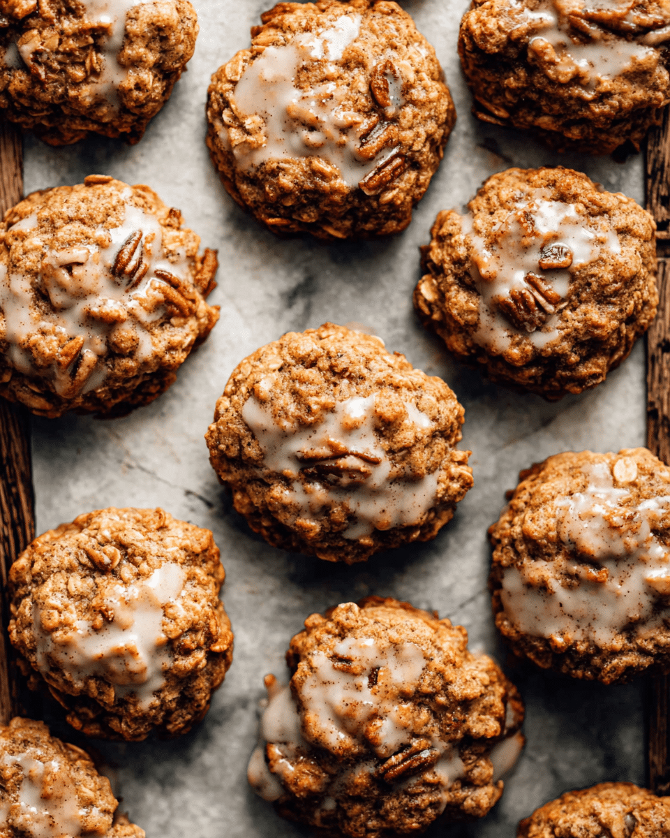 Brown Butter Pumpkin Oatmeal Cookies