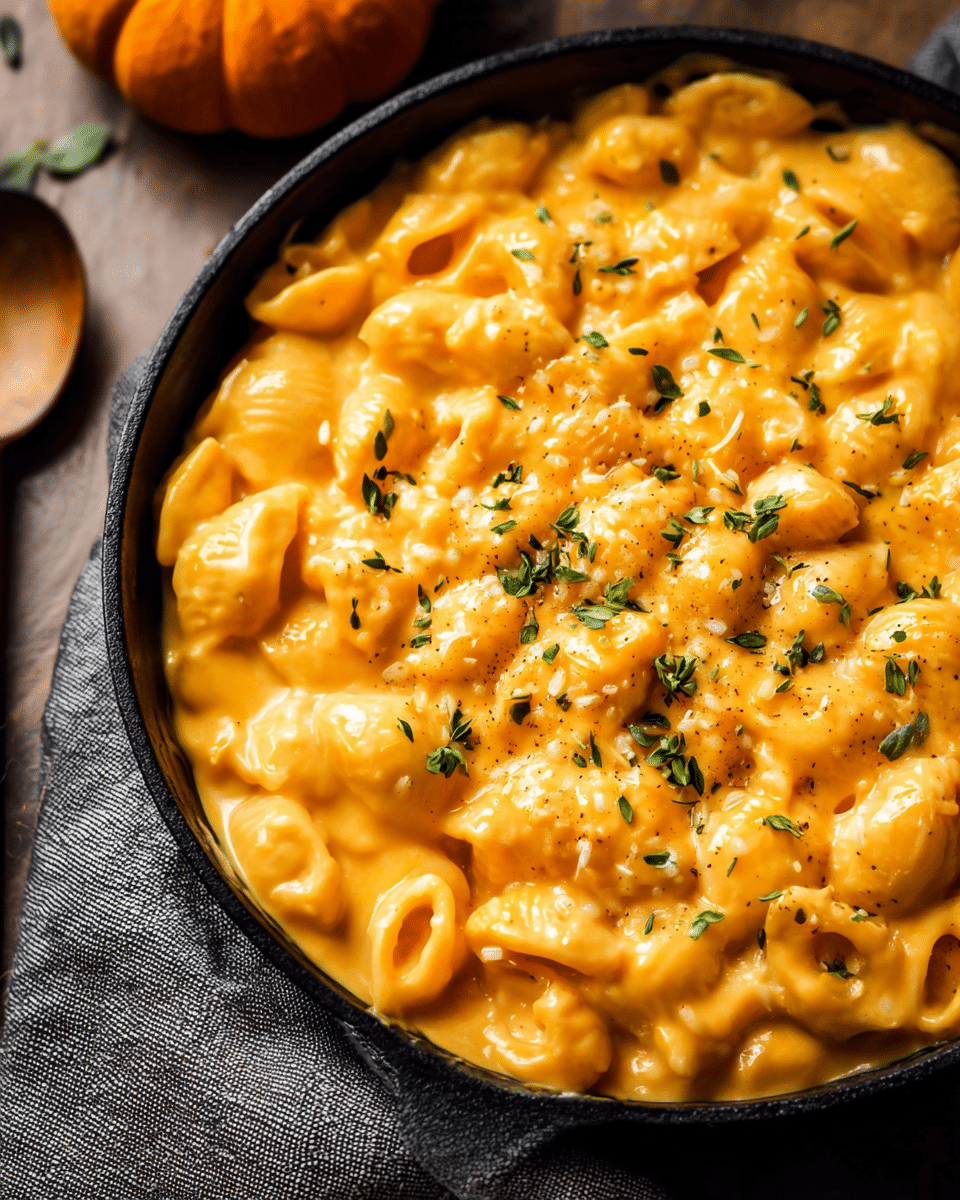 Pumpkin Mac and Cheese