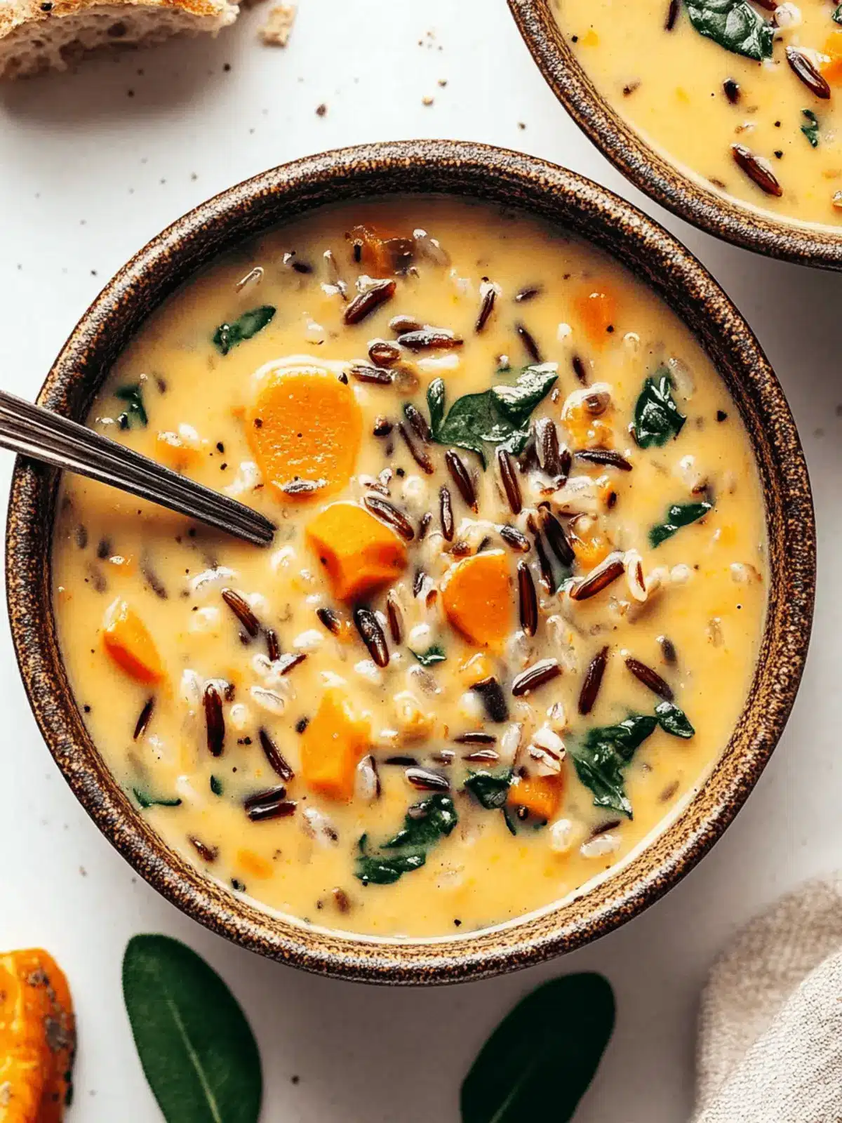 Pumpkin Wild Rice Soup