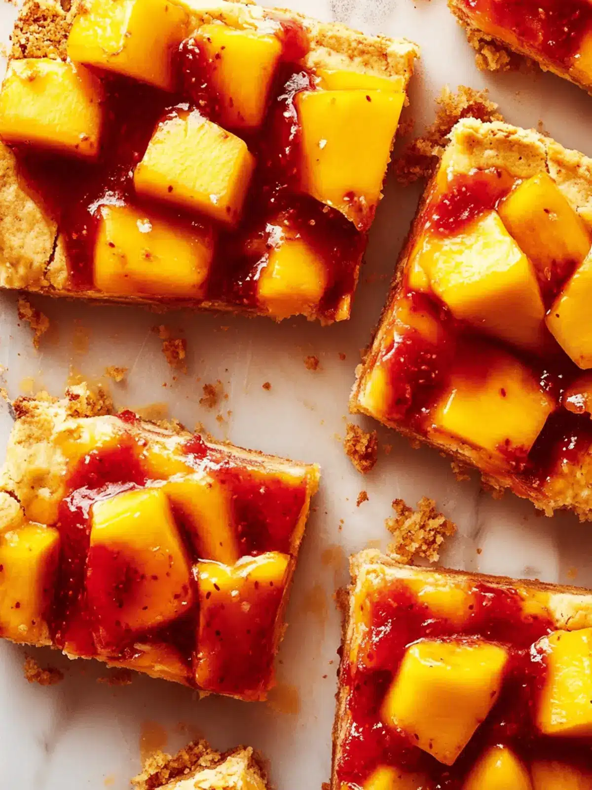 No-Bake Mangonada Bars
