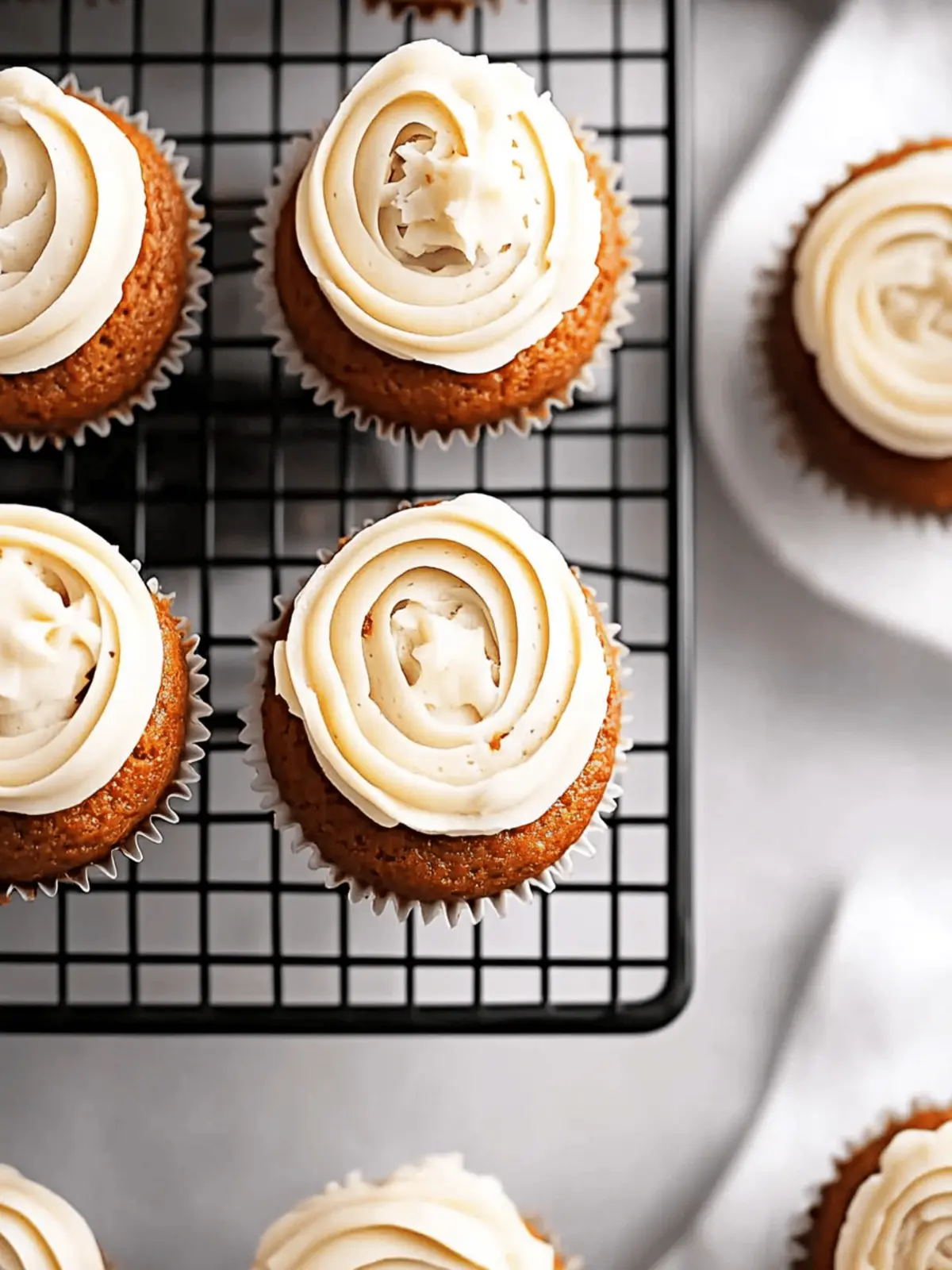Pumpkin Cupcakes with Browned Butter Maple Frosting