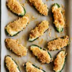Tortilla Chip-Crusted Baked Jalapeño Poppers
