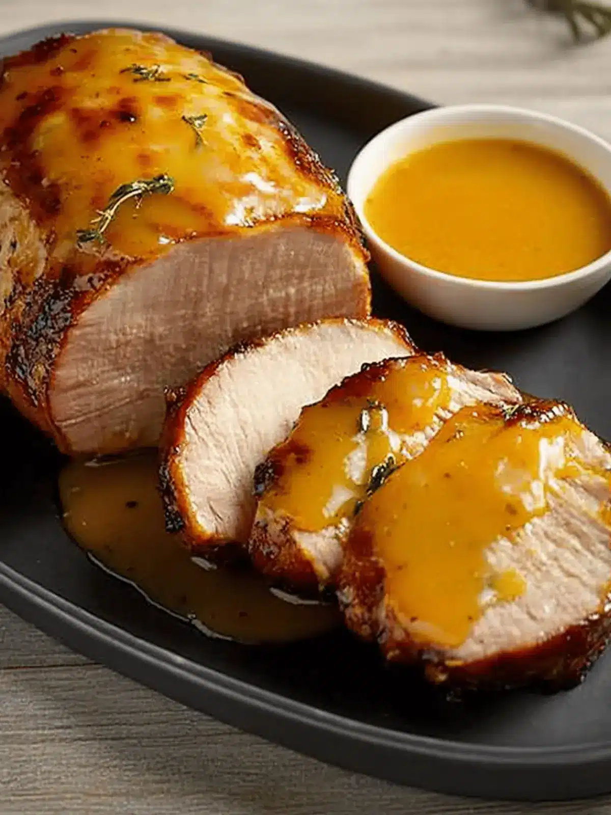 Orange-Glazed Pork Loin