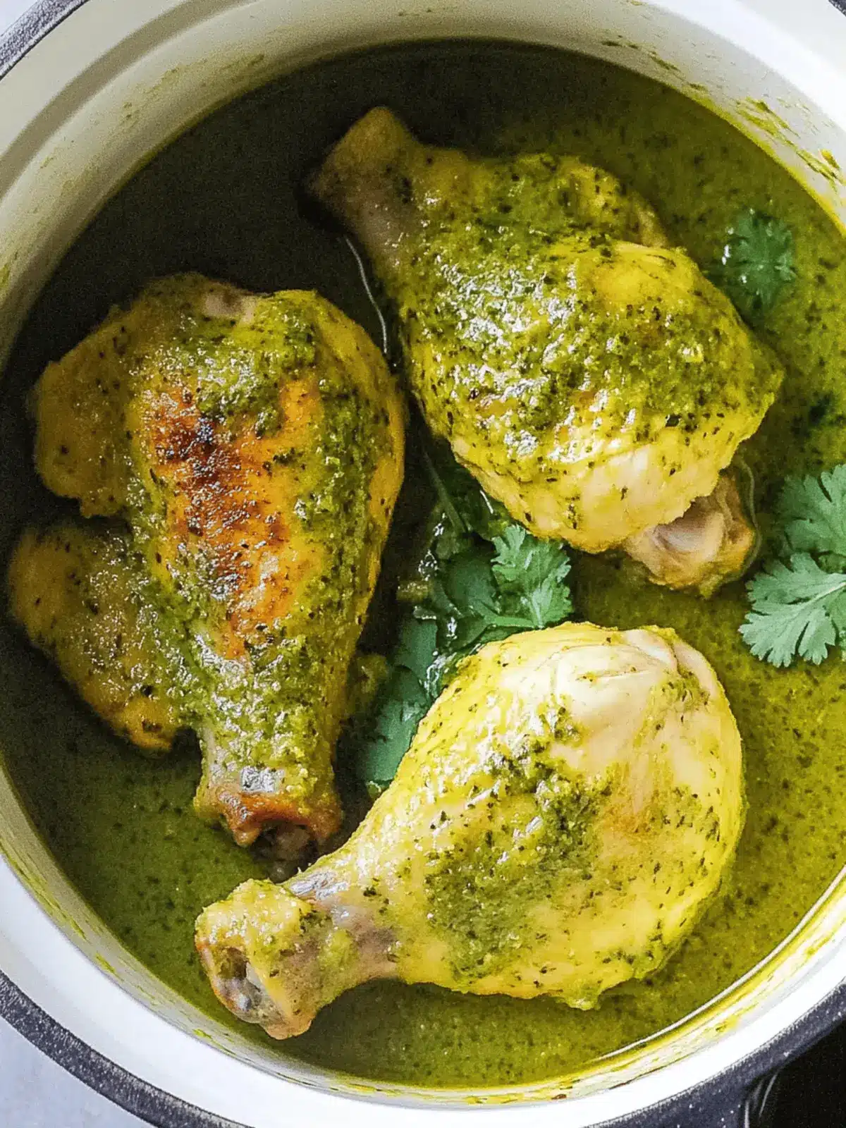 Pollo en Salsa Verde