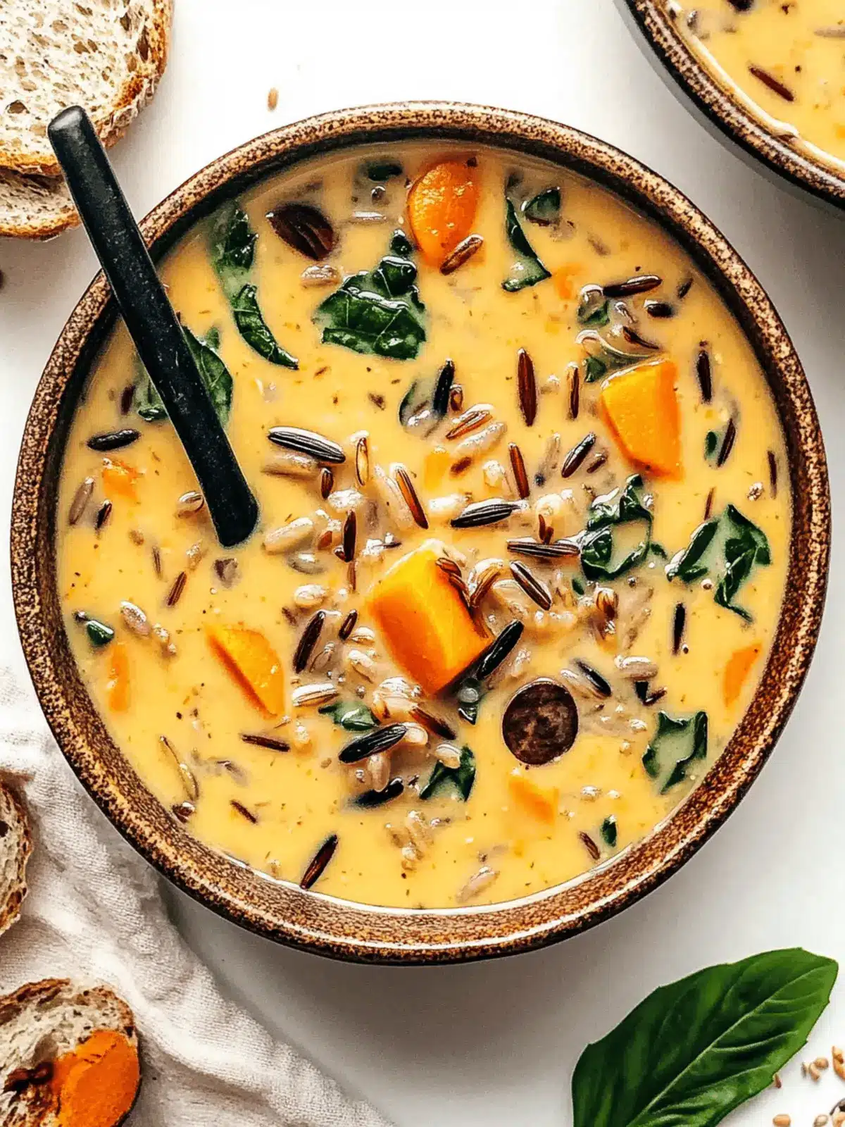 Pumpkin Wild Rice Soup