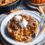 Pumpkin Pecan Cobbler