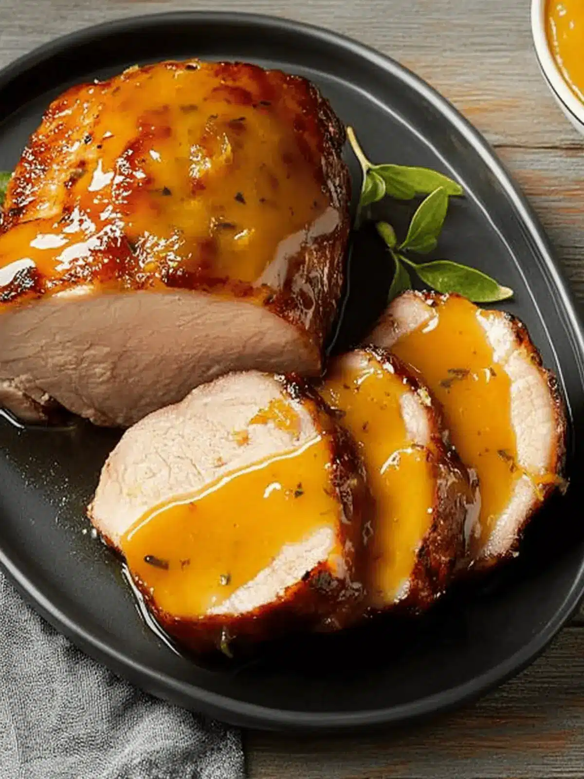 Orange-Glazed Pork Loin