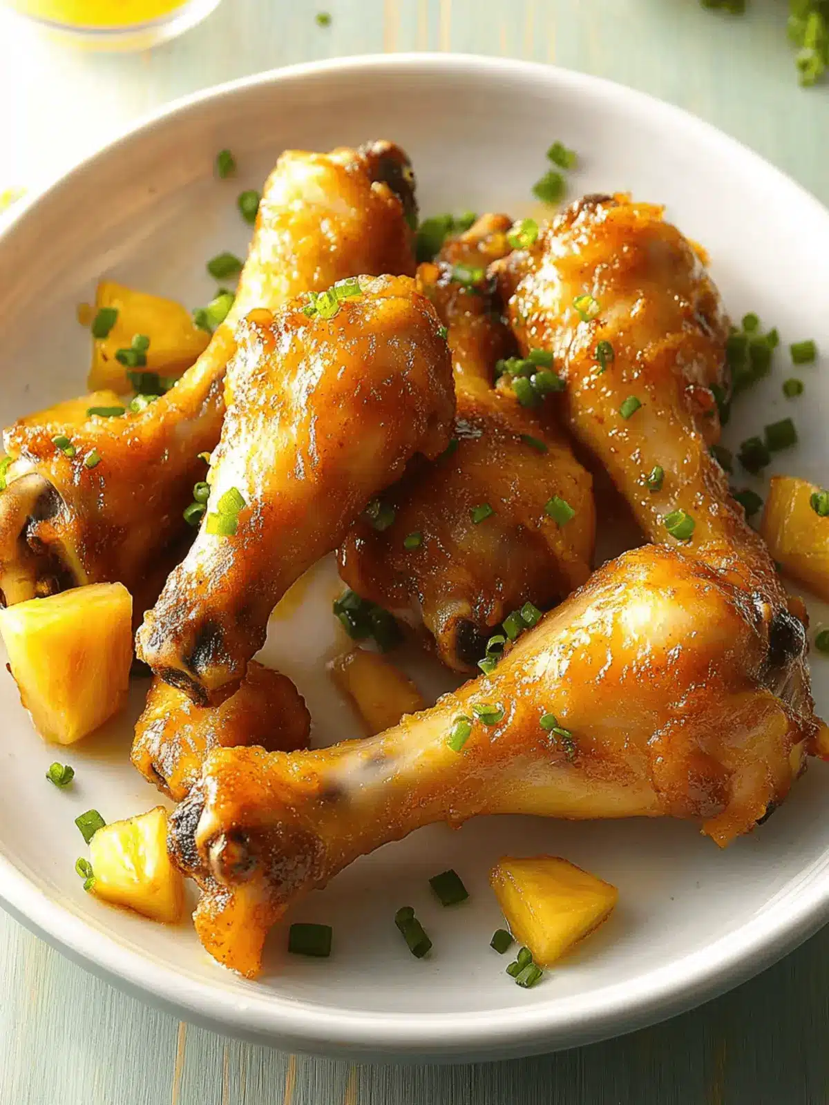 Teriyaki Pineapple Drumsticks