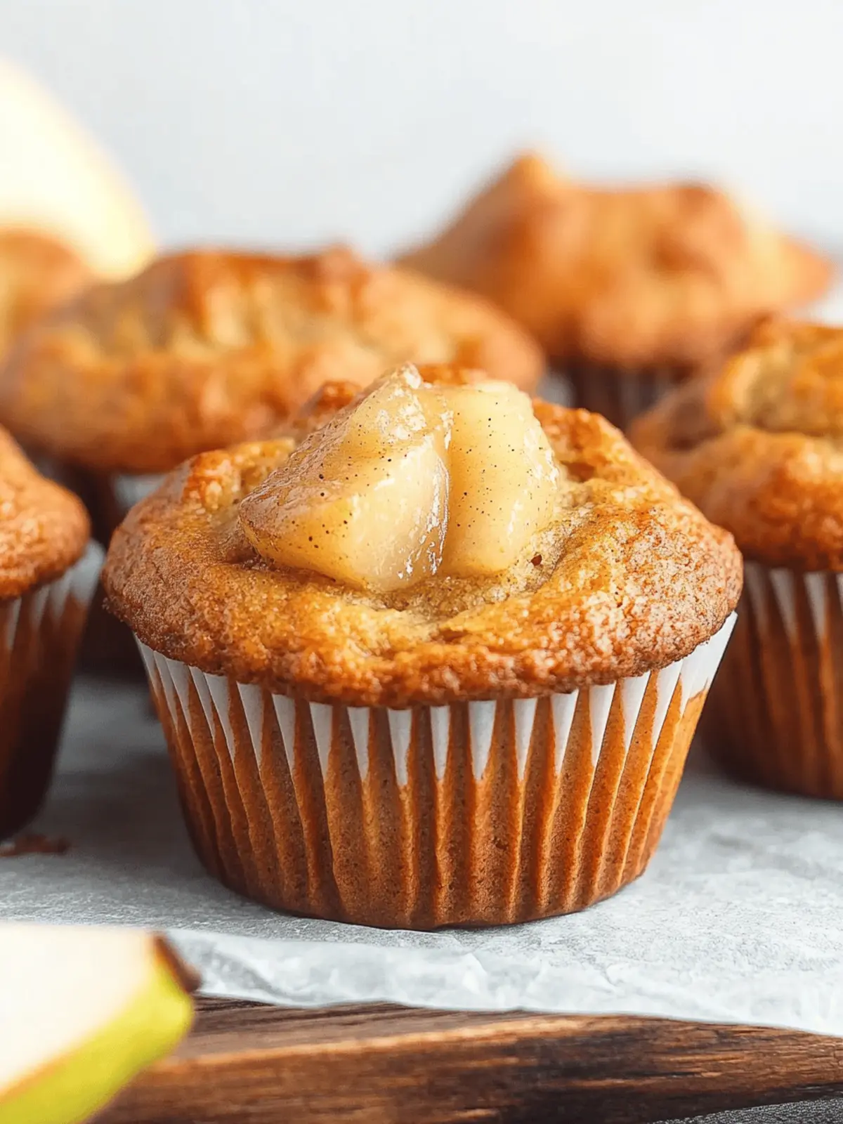 Spiced Pear Muffins