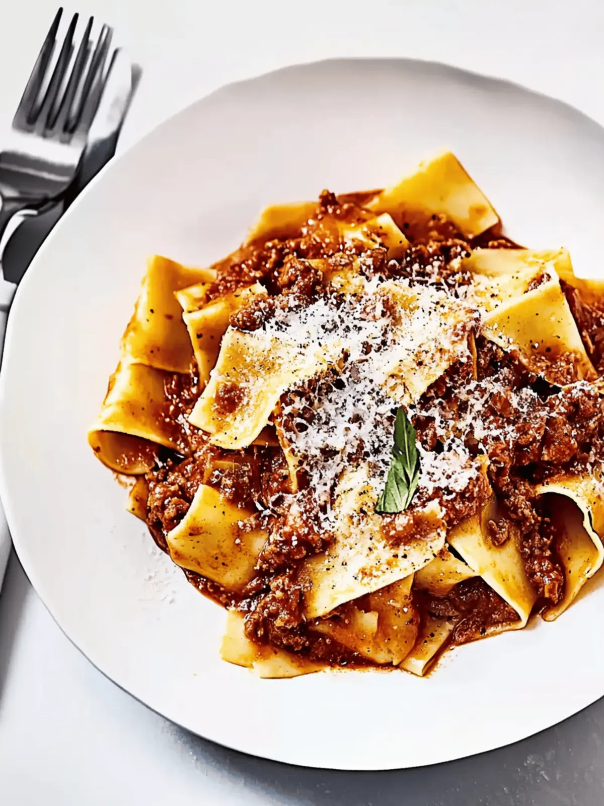 Instant Pot Beef Ragù With Pappardelle