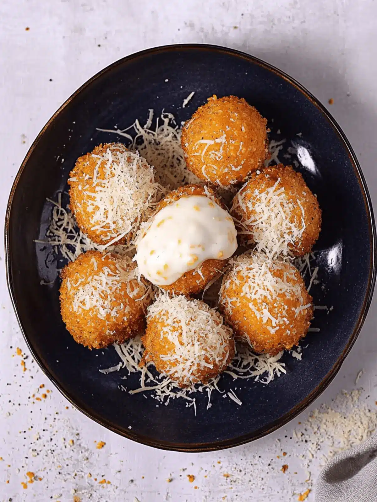 Pumpkin & Parmesan Arancini Balls