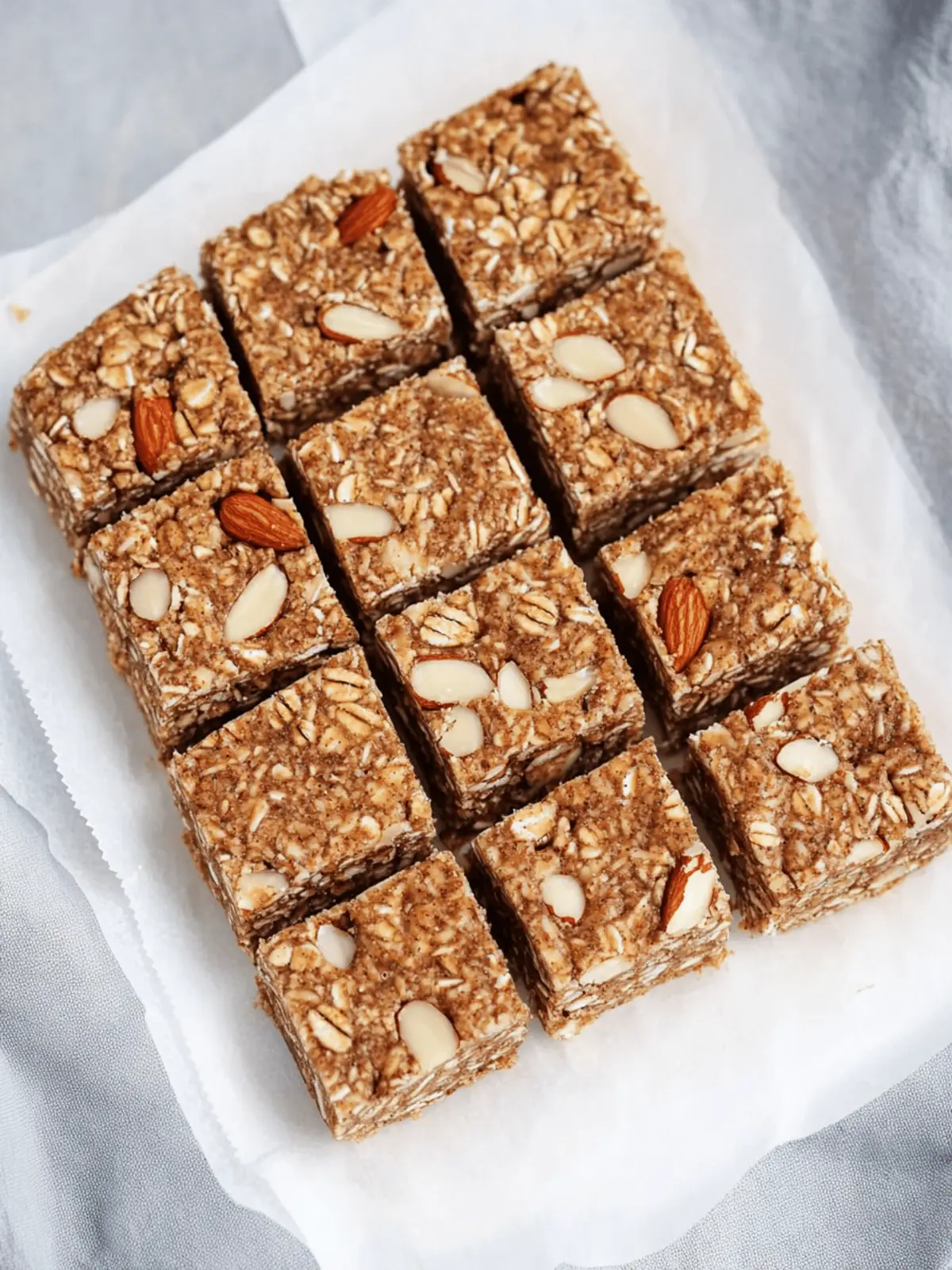 Chai Spiced Almond Granola Bars