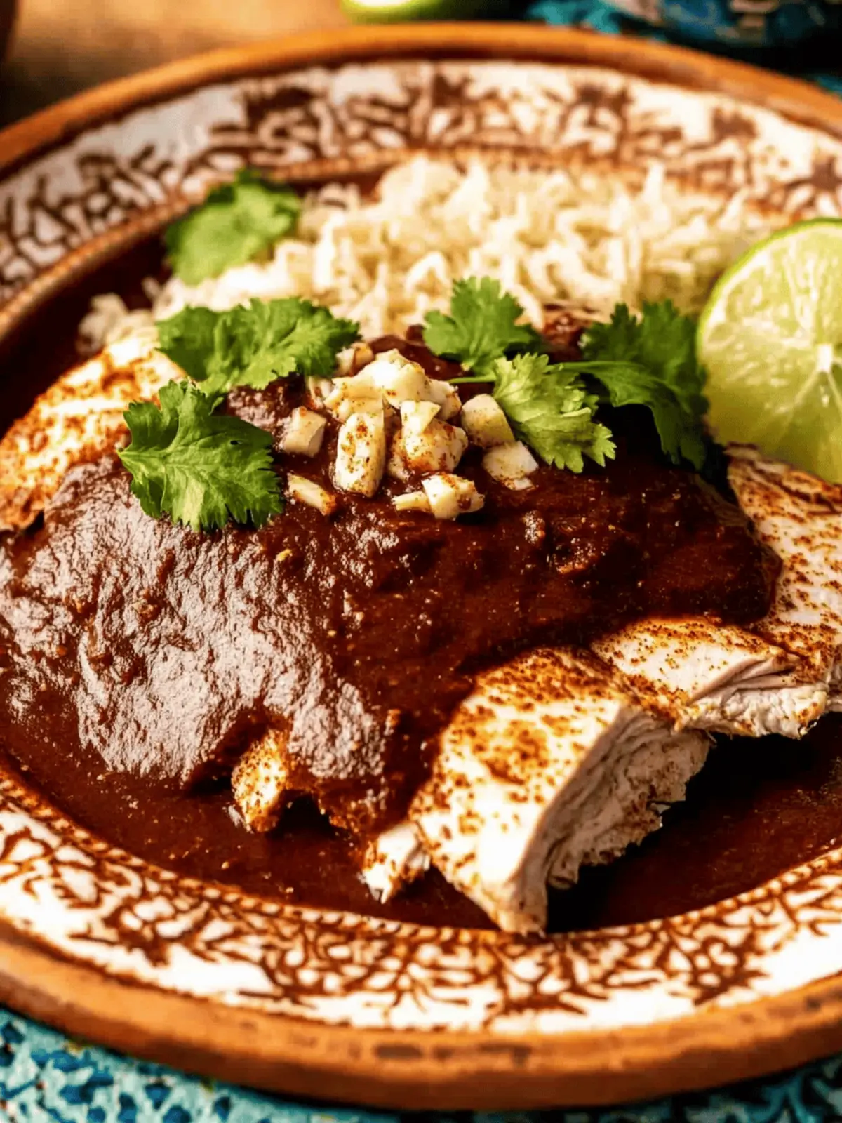 Oaxacan Turkey Mole Poblano