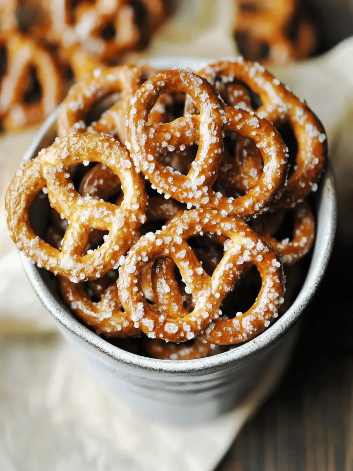Maple Glazed Pretzels