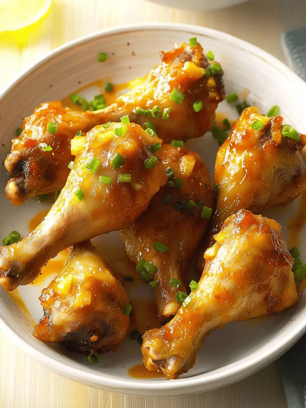 Teriyaki Pineapple Drumsticks