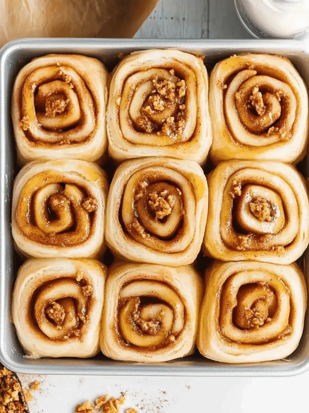 Soft-Baked Apple Cinnamon Rolls