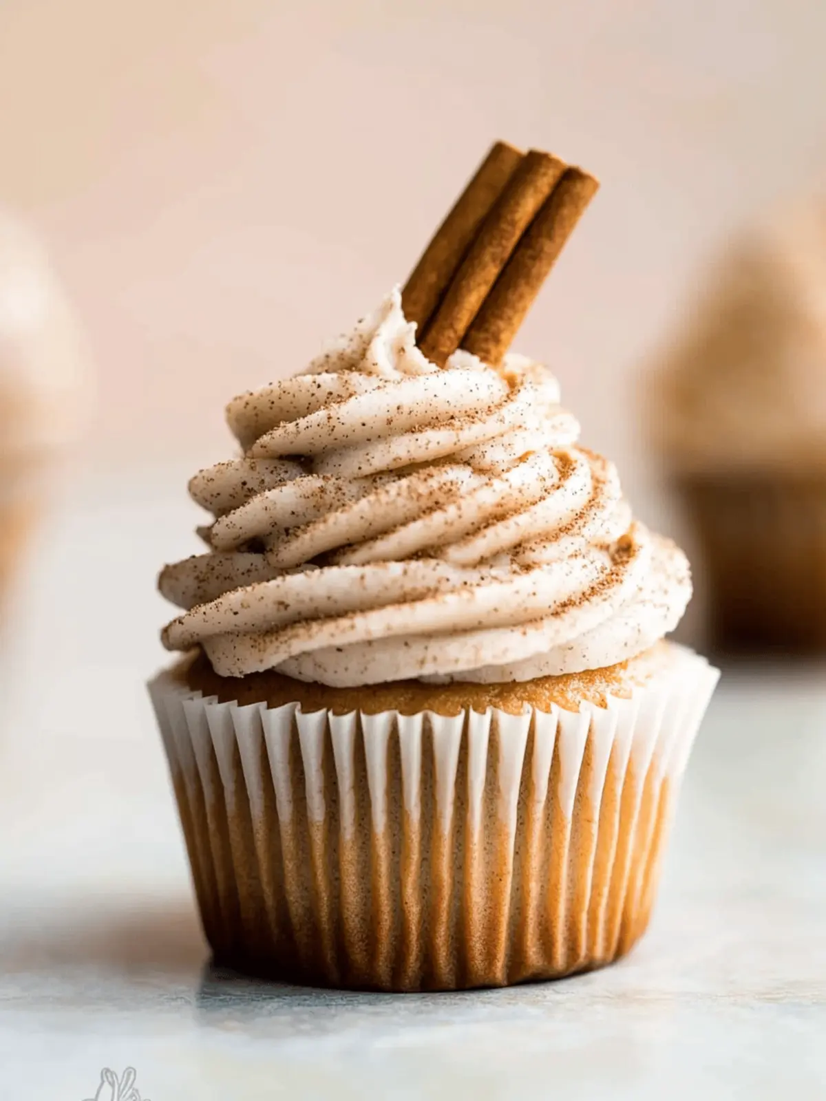 Chai Latte Cupcakes