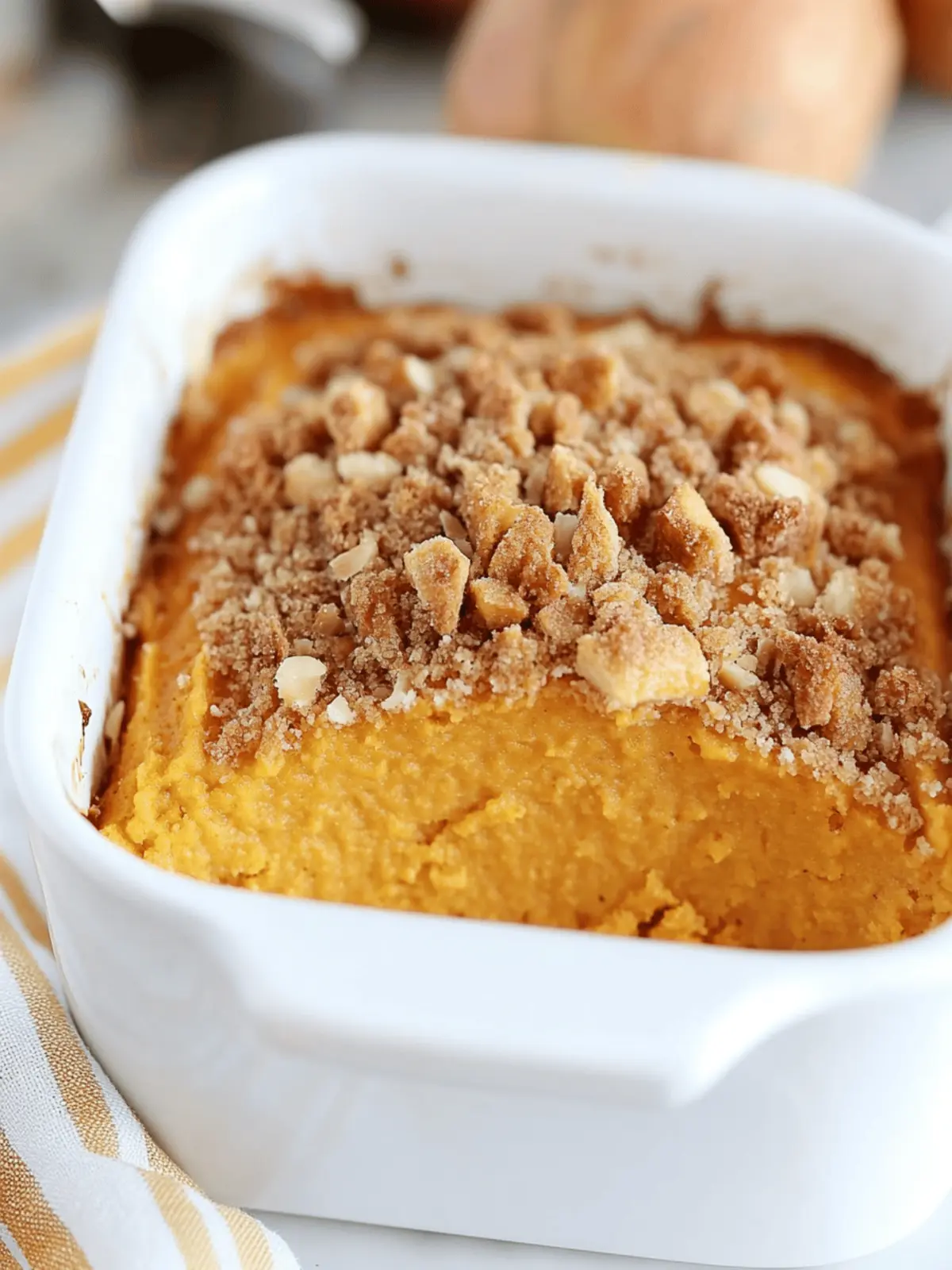 Sweet Potato Souffle