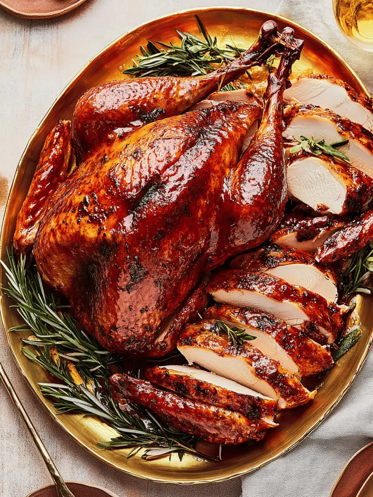 Maple-Butter-Glazed Turkey