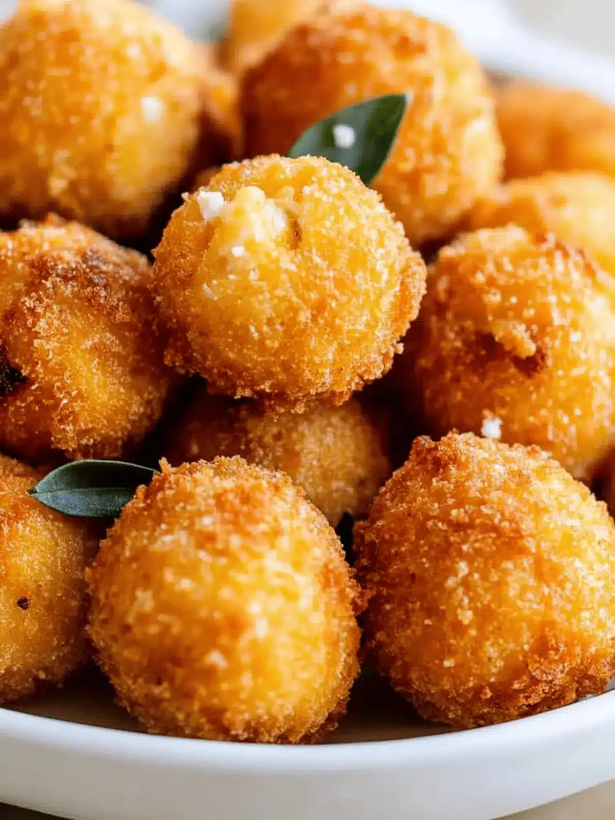Fried Pumpkin Goat Cheese Balls
