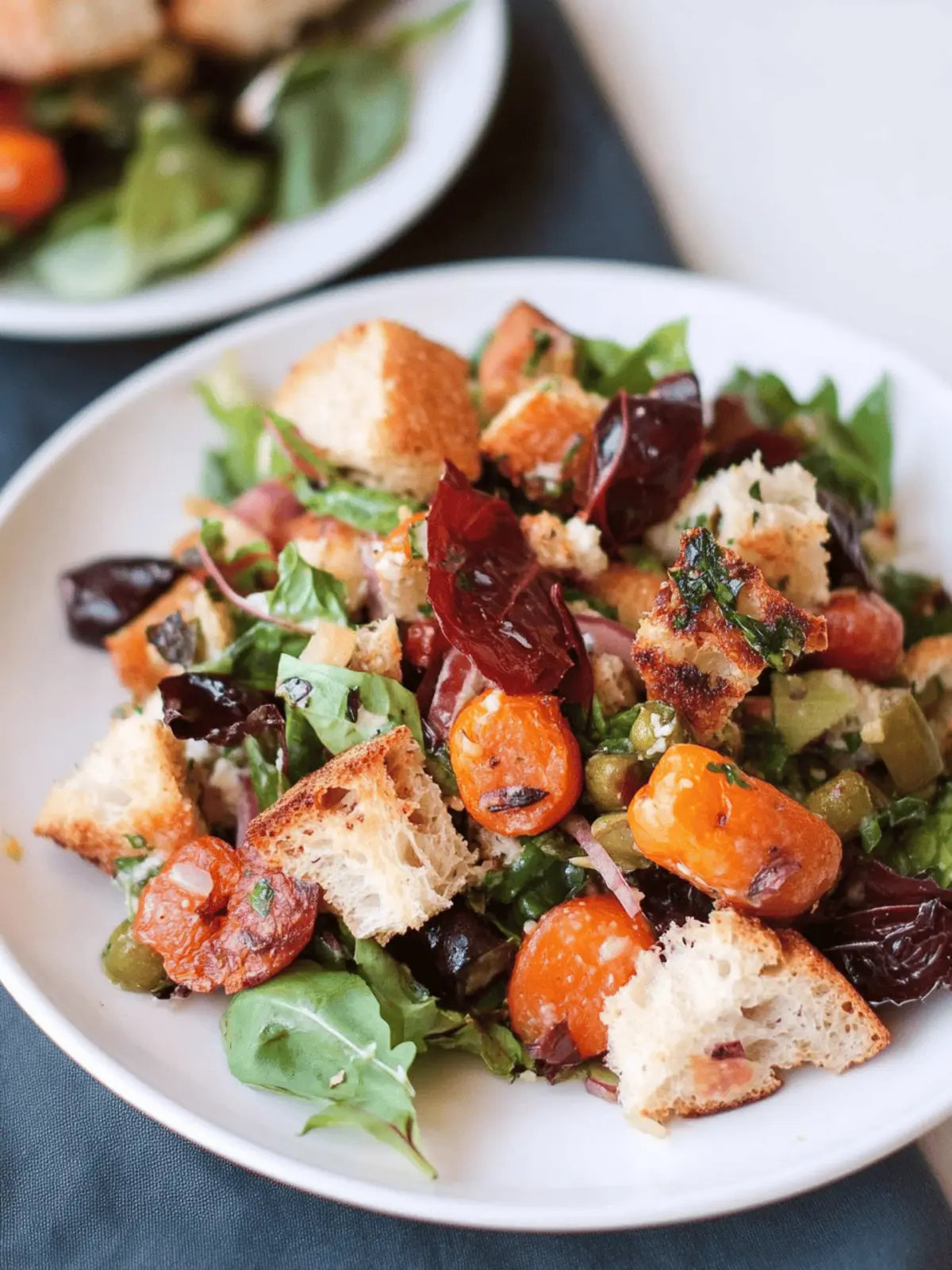 Fall Panzanella Salad