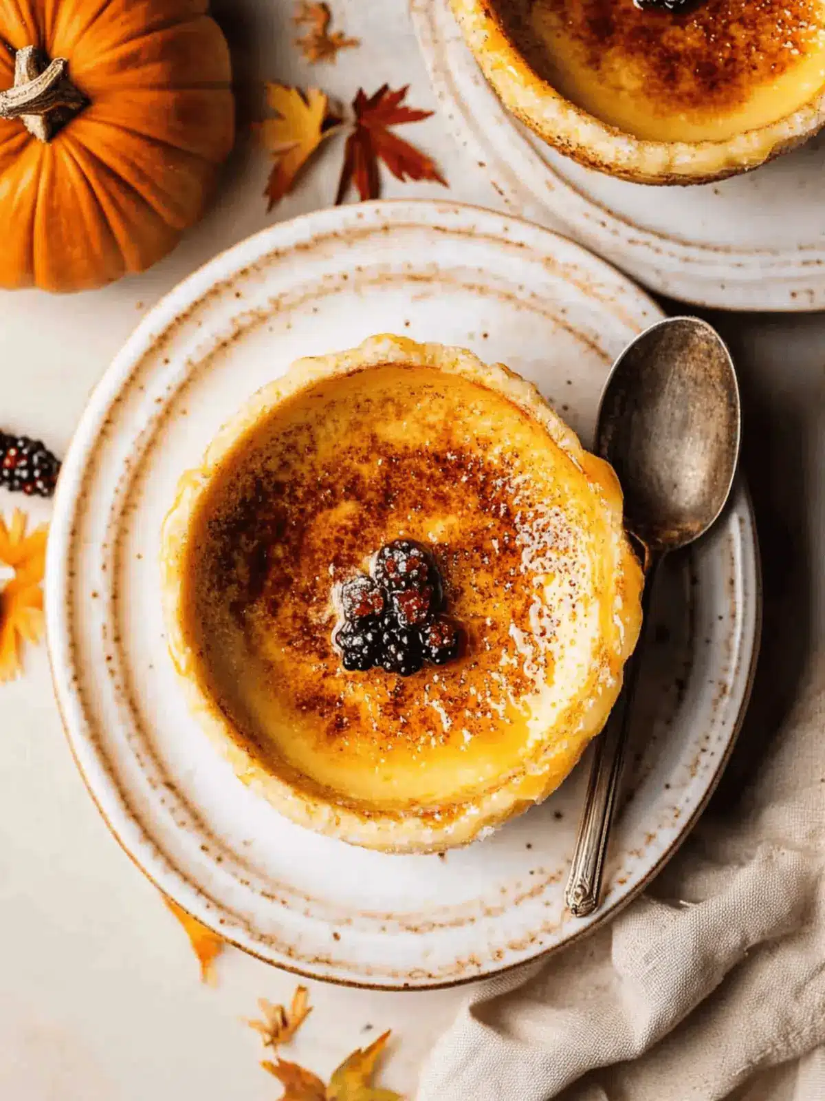 Pumpkin Creme Brulee