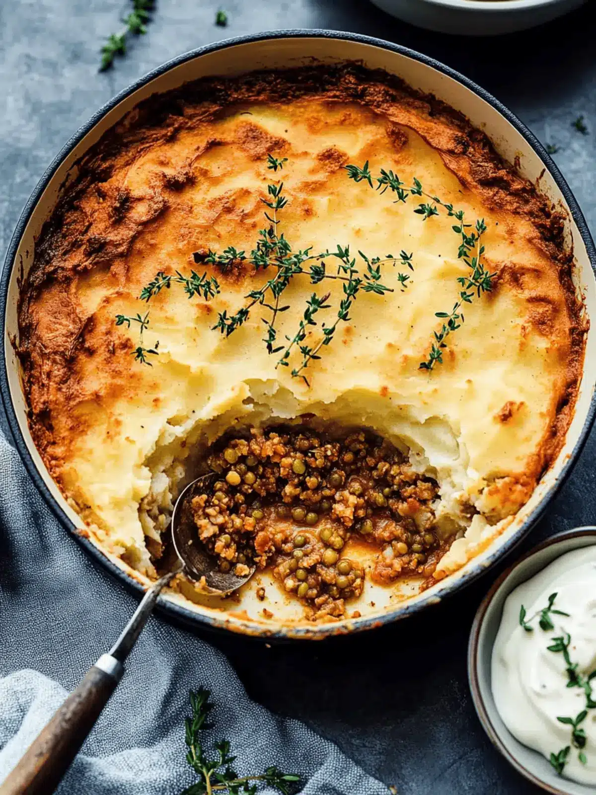Vegan Lentil Shepherd’s Pie